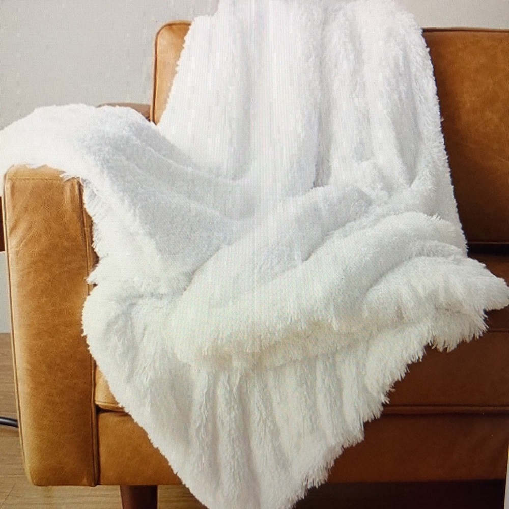 Faux Fur Throw